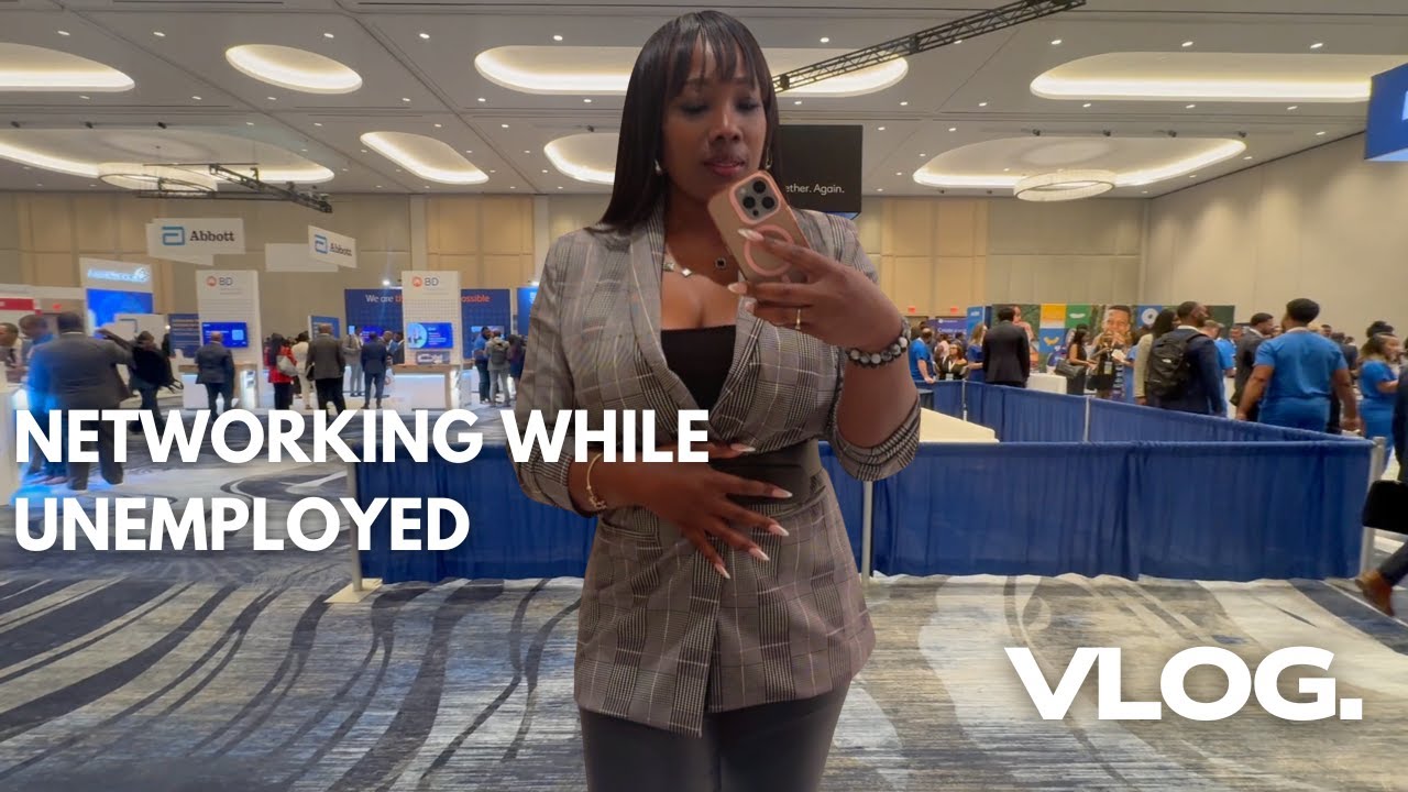 Networking at a Career Job Fair 👀 | NSN Conference Vlog + What I Learned