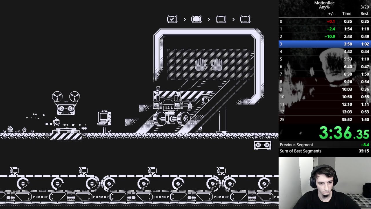 [WR] MotionRec Any% speedrun in 33:50