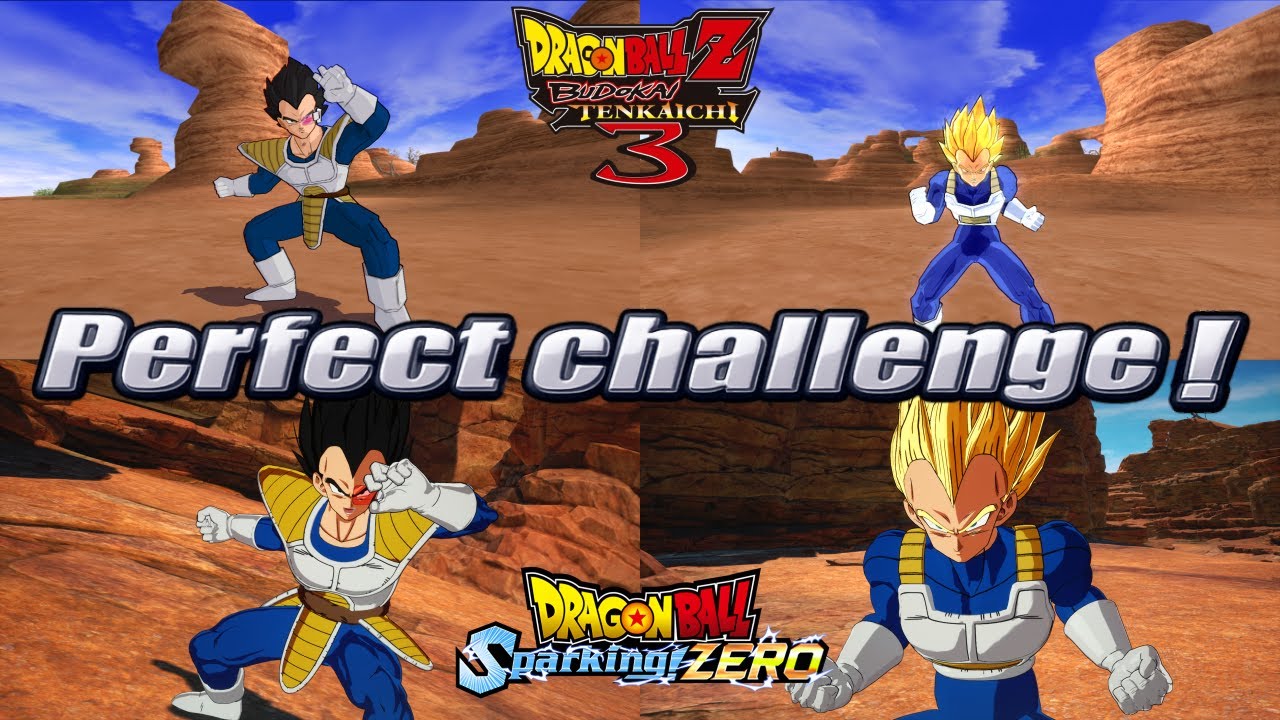 Vegeta Scouter & Mid Perfect Challenge BT3 Vs SZ