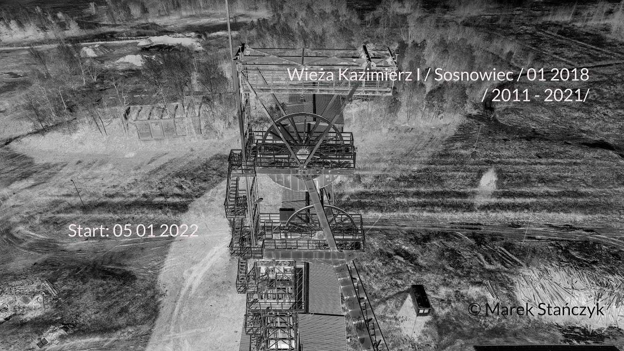 Wieża K 1 / KWK Kazimierz Juliusz / Sosnowiec / Zagłębie / 01 2018