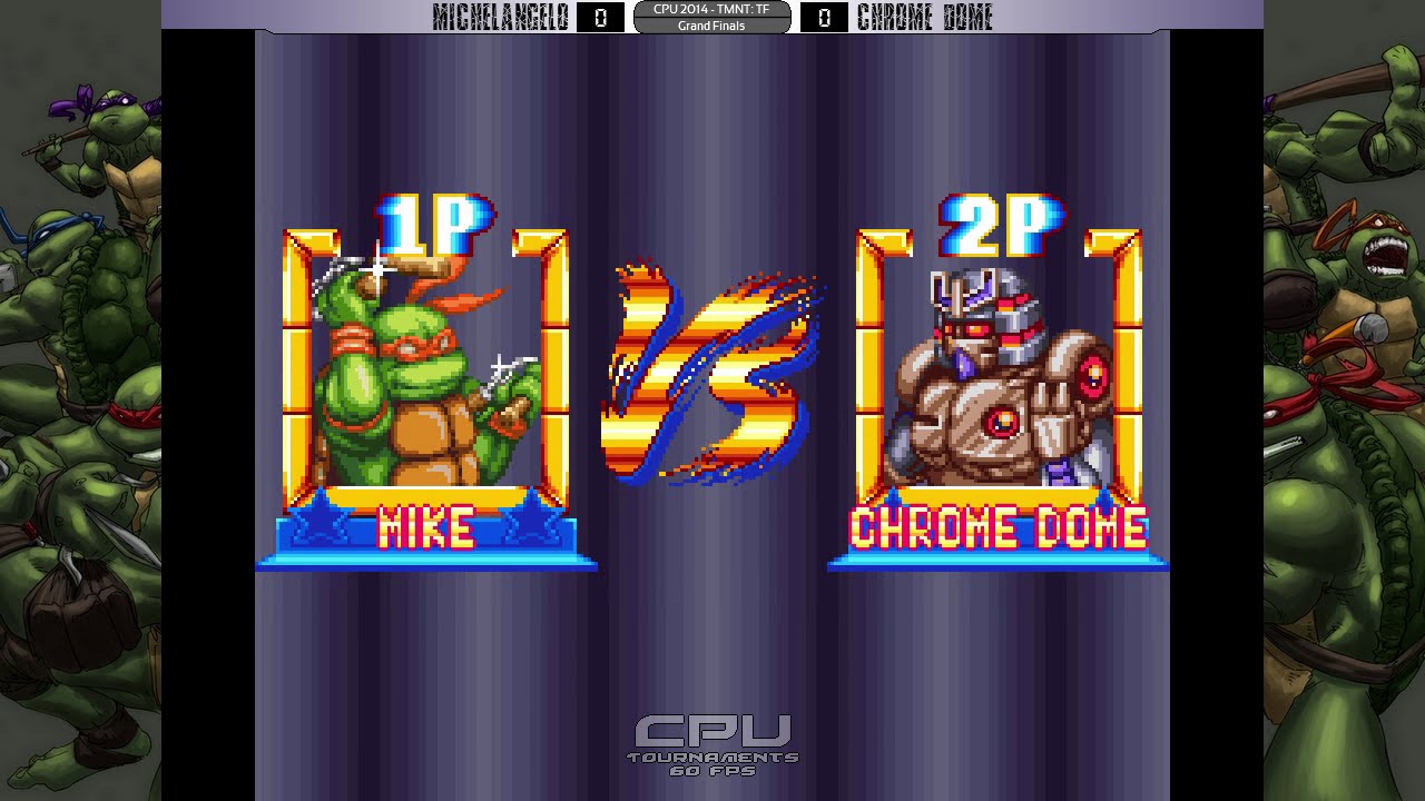 CPU 2014 Top 8 ★ TMNT: TF ★ Grand Finals ★ Michelangelo vs Chrome Dome