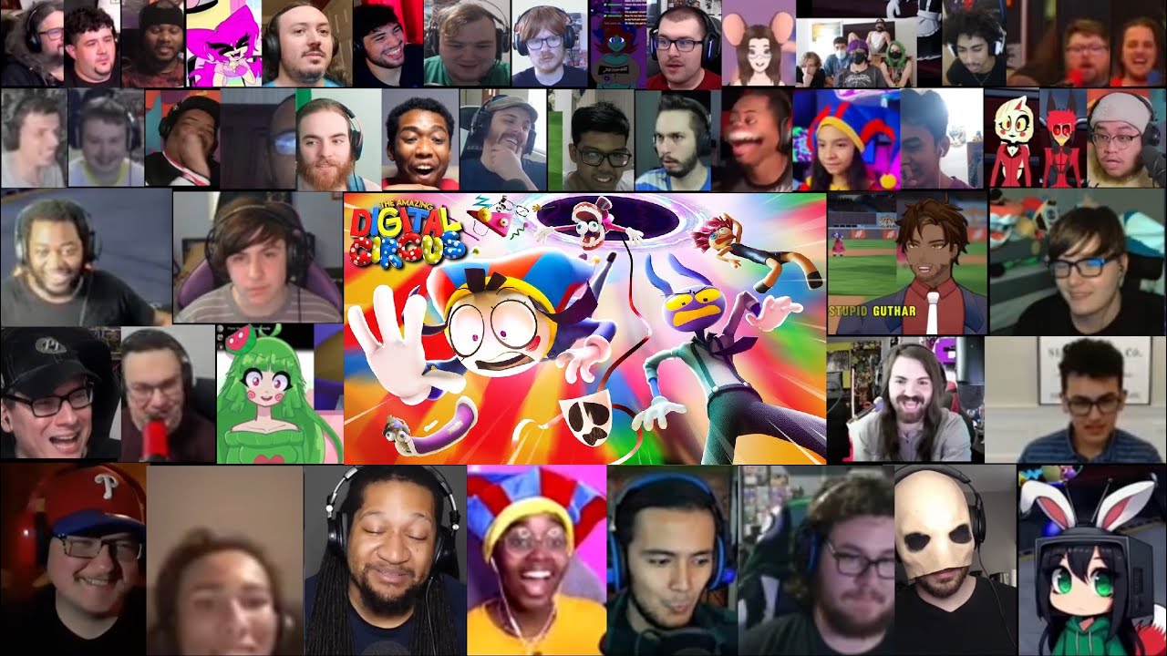 THE AMAZING DIGITAL CIRCUS - Ep 5: Untitled Reaction Mashup 2.0