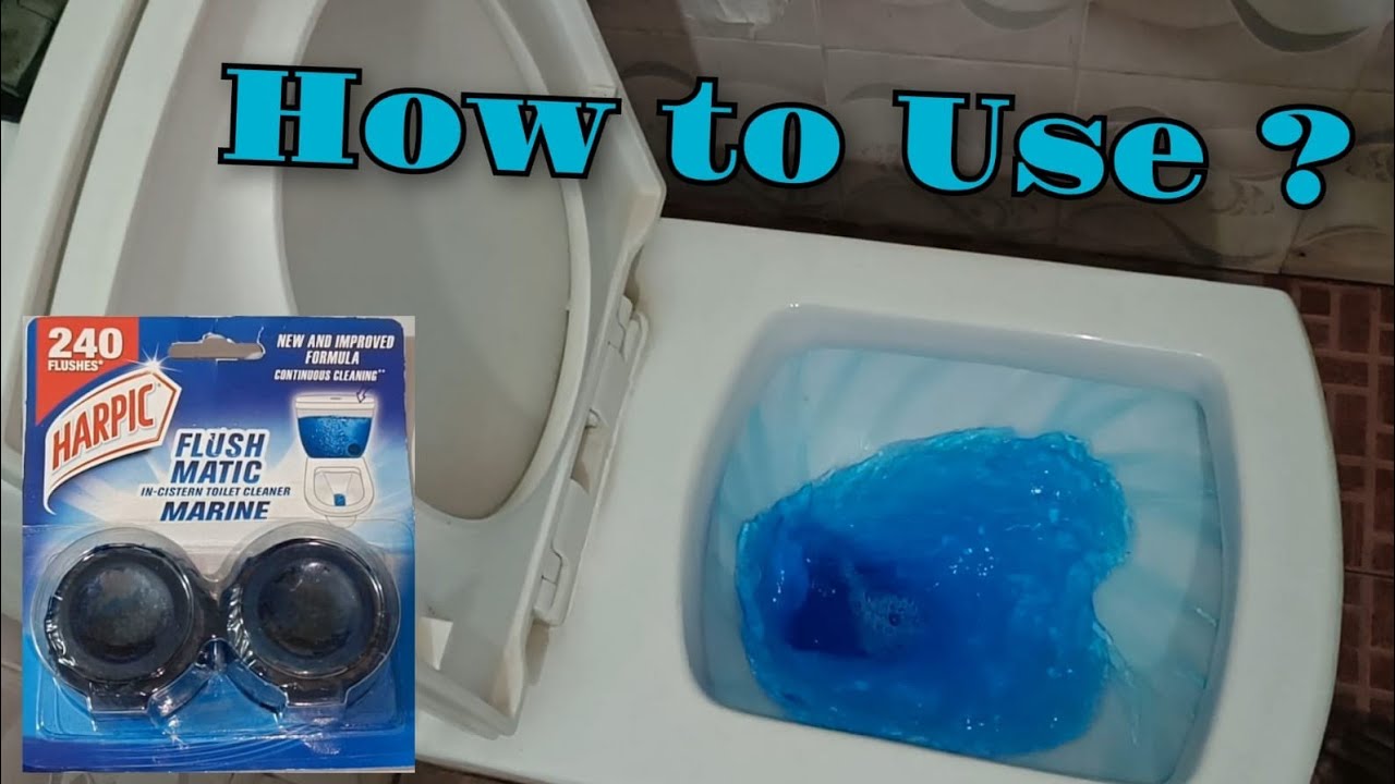 How to Use Harpic Flush Matic in Telugu || Simple Steps Use Harpic Flush Matic