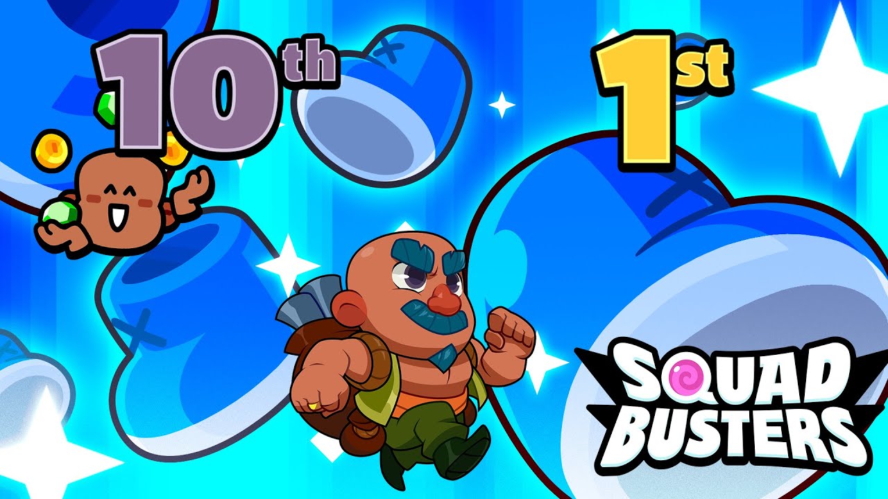 From top 10 to top 1 Squad Busters