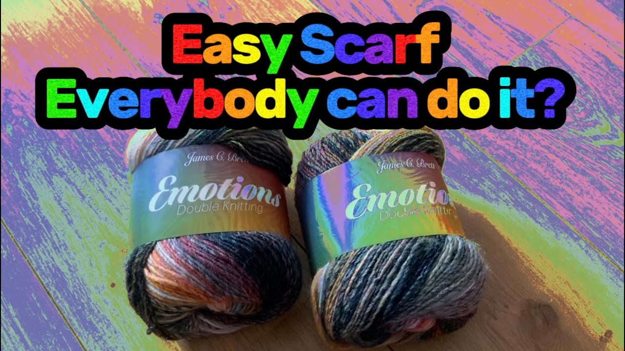 LK150 Knitting Machine, Simple & Easy Scarf 🧣