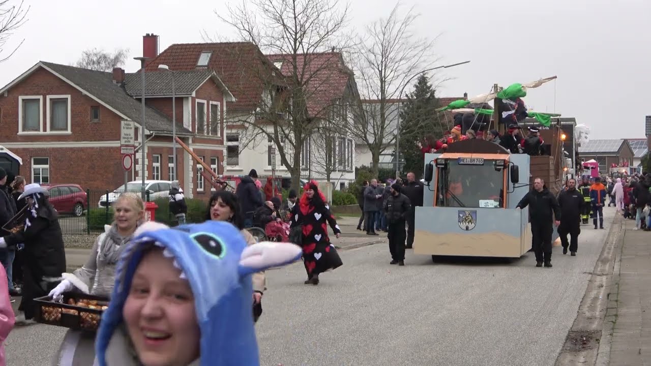 Marne Rosenmontagsumzug 2023, 42 Minuten, 4K