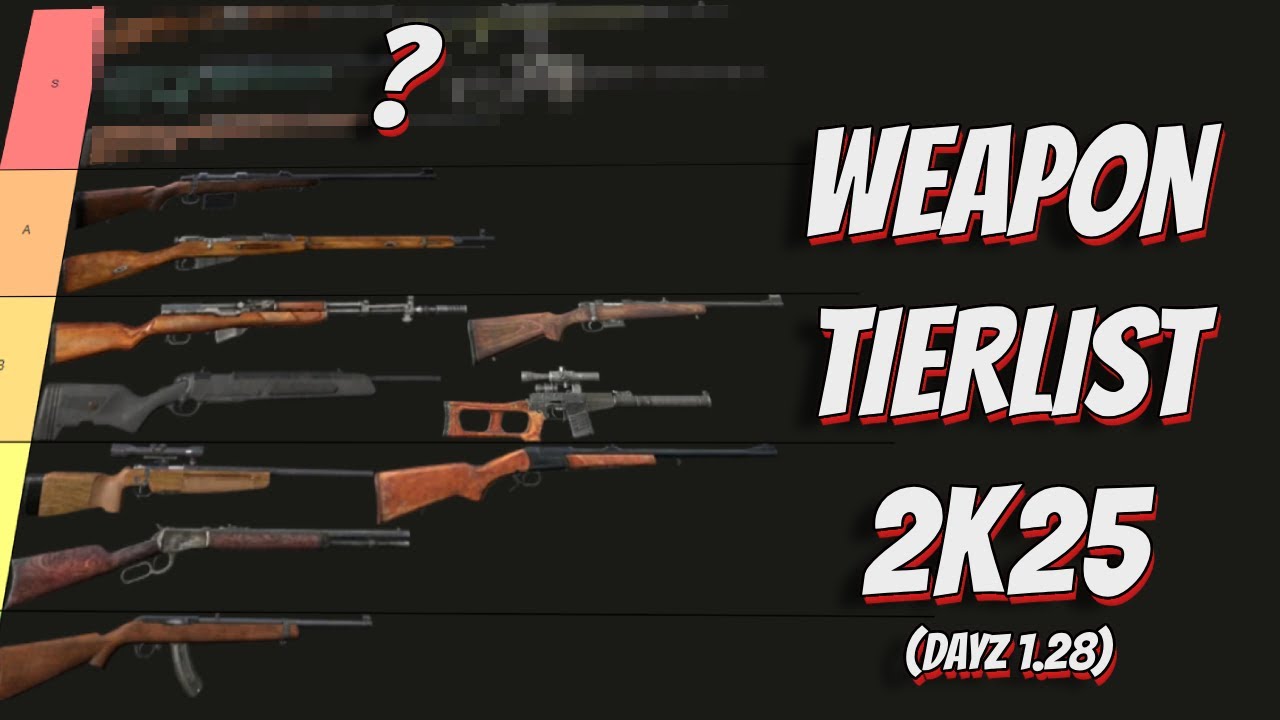 TIERLIST delle armi su DAYZ! ( ITA )