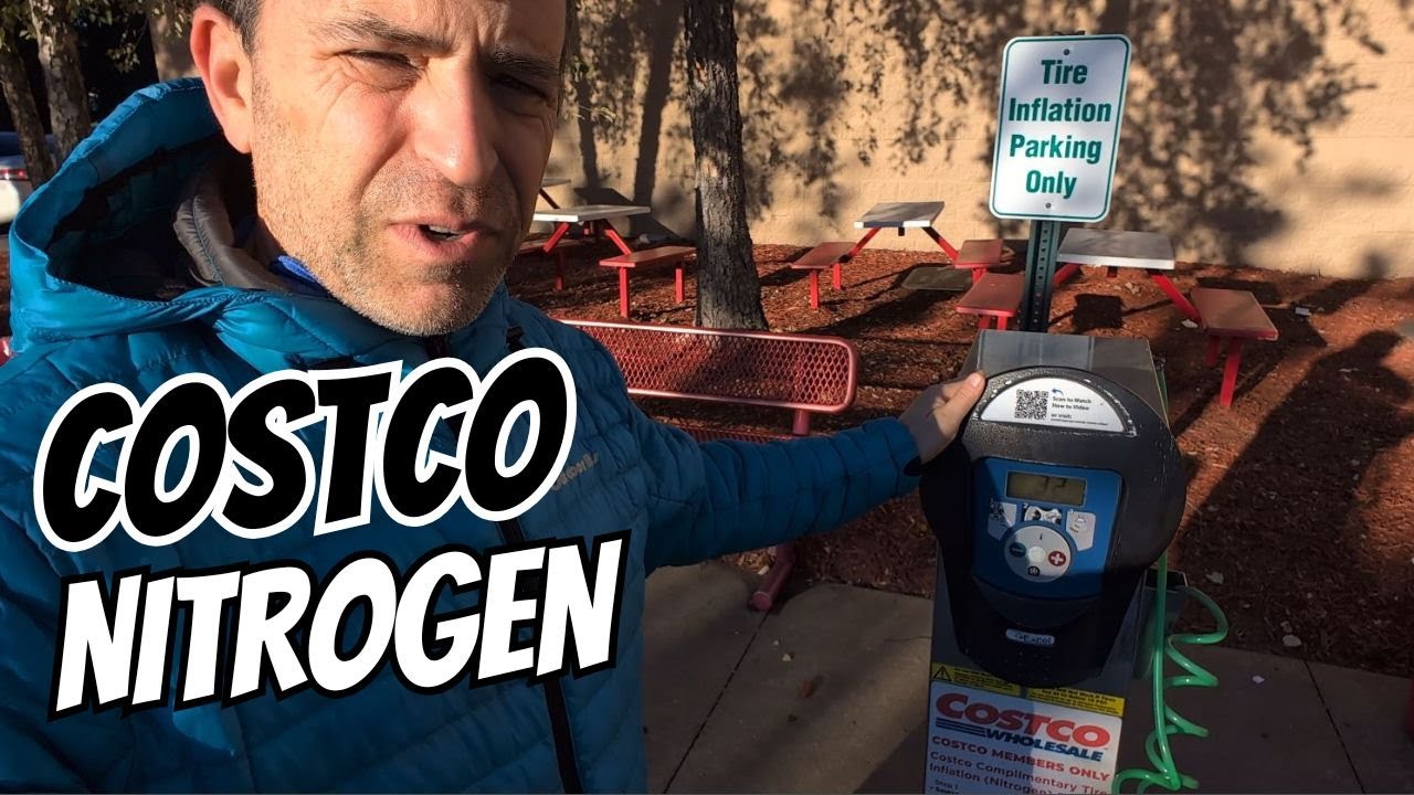 How to Use Costco's Nitrogen Tire Filling Station