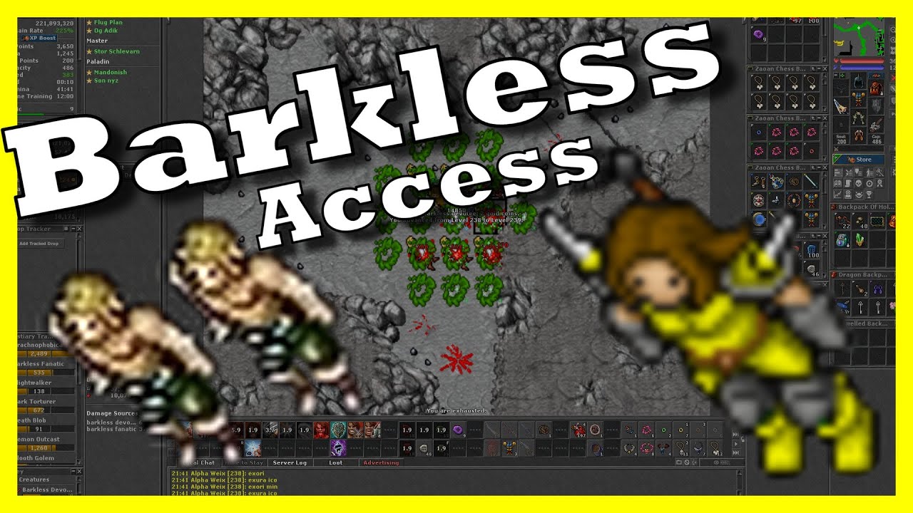 Barkless Access | Cults of Tibia Quest