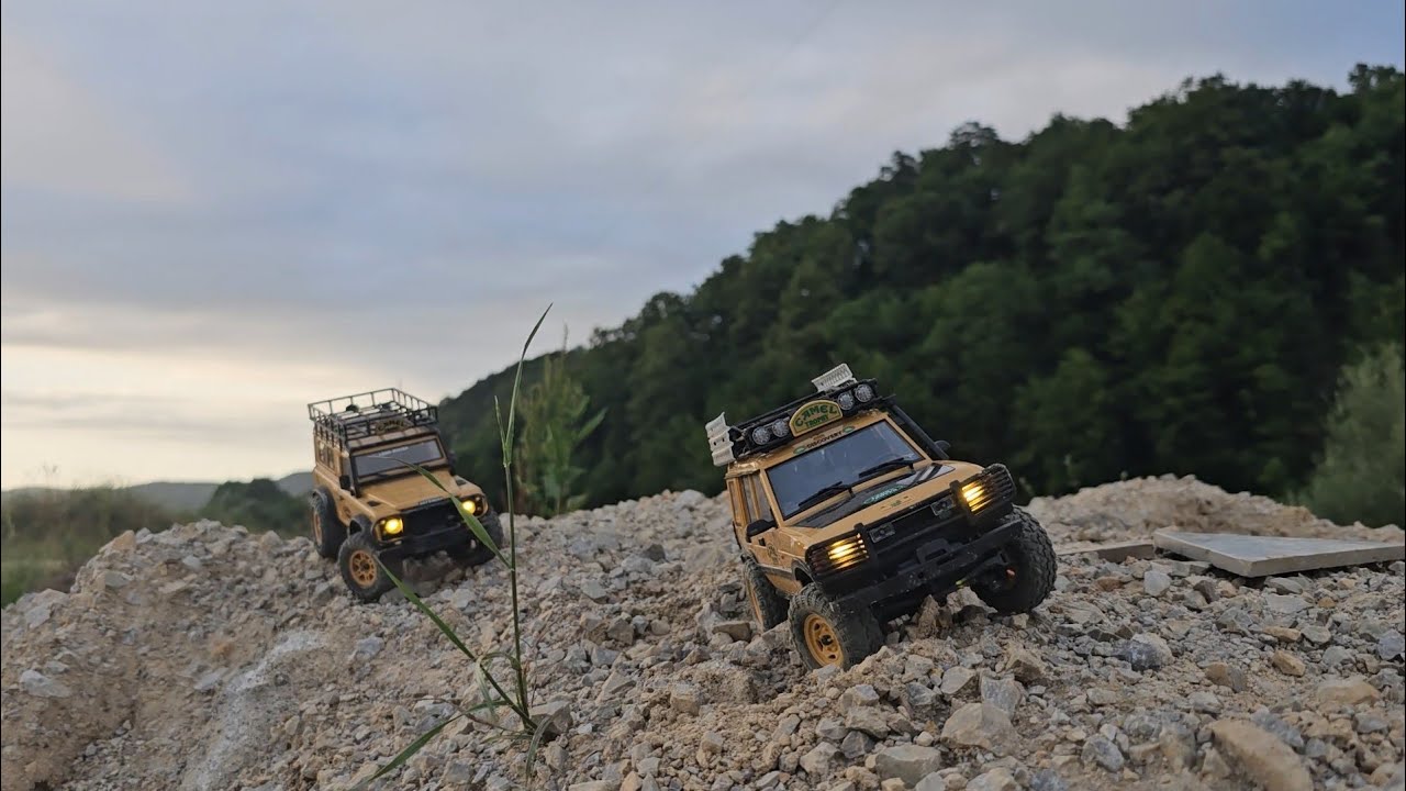 FMS FCX24M CAMEL TROPHY EDITION // Defender90 & Discovery // #rc #rccar #rccars