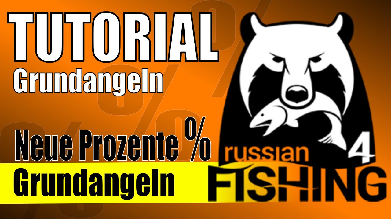 RF4 Prozente bekommen % - Tutorial Grundangeln - 🎣Neue %%% im Grundangeln? Wie levelt man %? #rf4