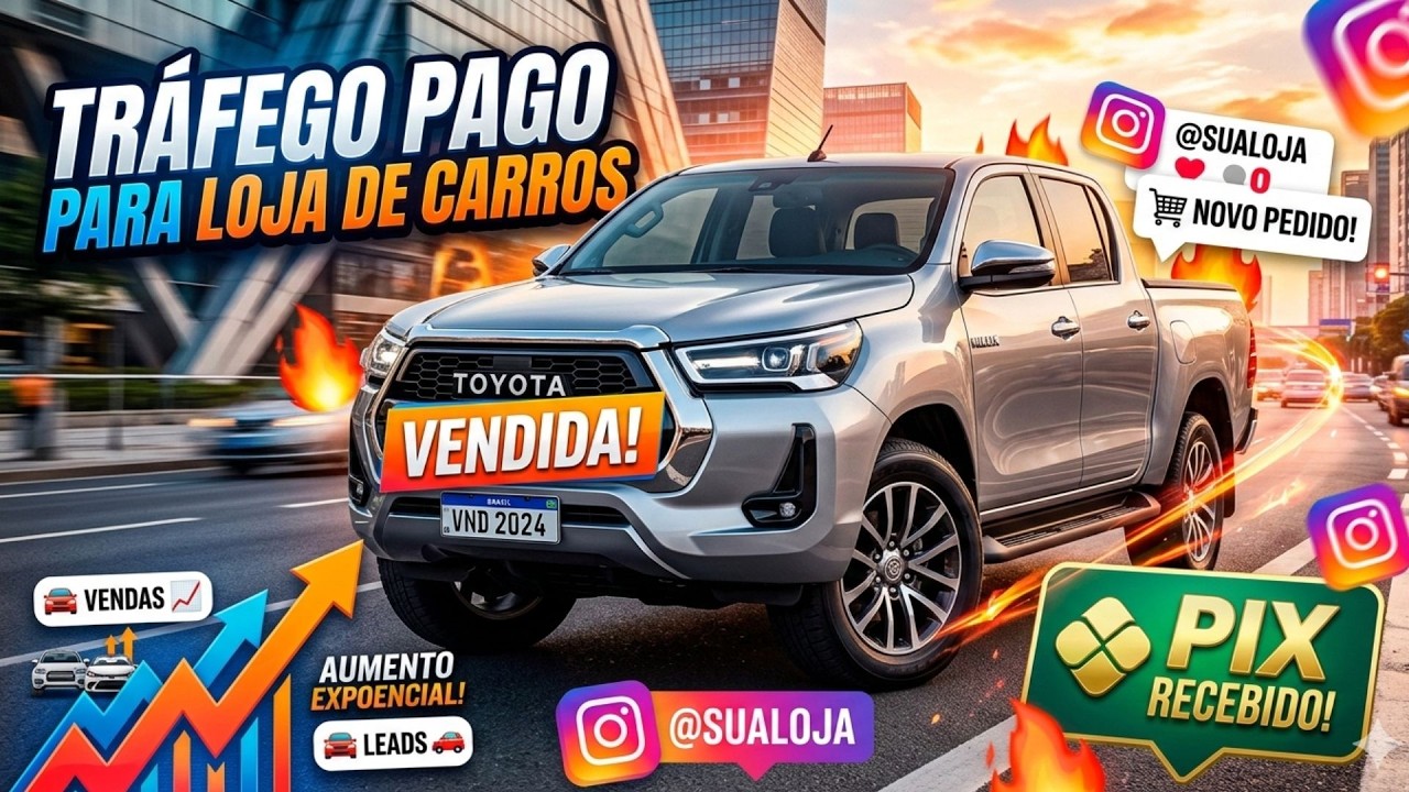Tráfego Pago para Loja de Carro 🔥 2026 🔥