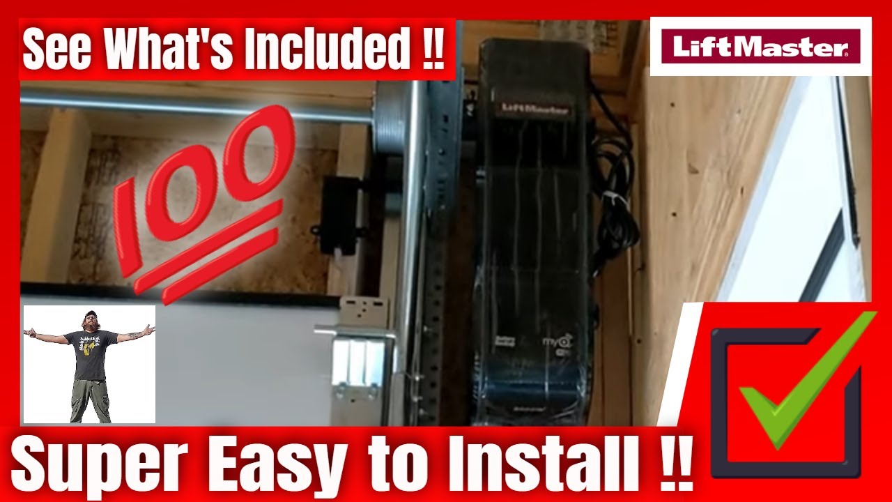 LiftMaster Elite Series 8500 Вт | Распаковка | Обзор Easy Install | 2020