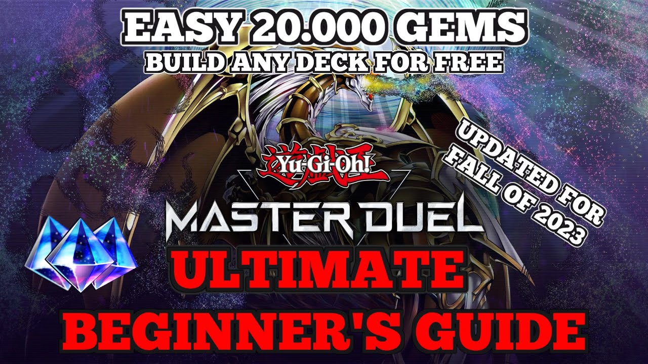 ULTIMATE F2P BEGINNERS GUIDE | 20.000 Free Gems | Yu-Gi-Oh! Master Duel