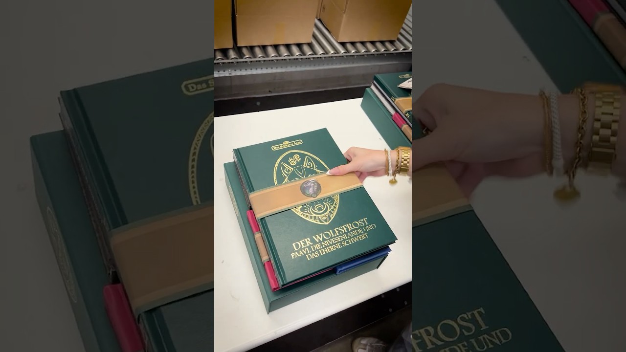 Der WOLFSFROST Crowdfunding Auslieferung - Das Schwarze Auge #penandpaper #pnp #dsa