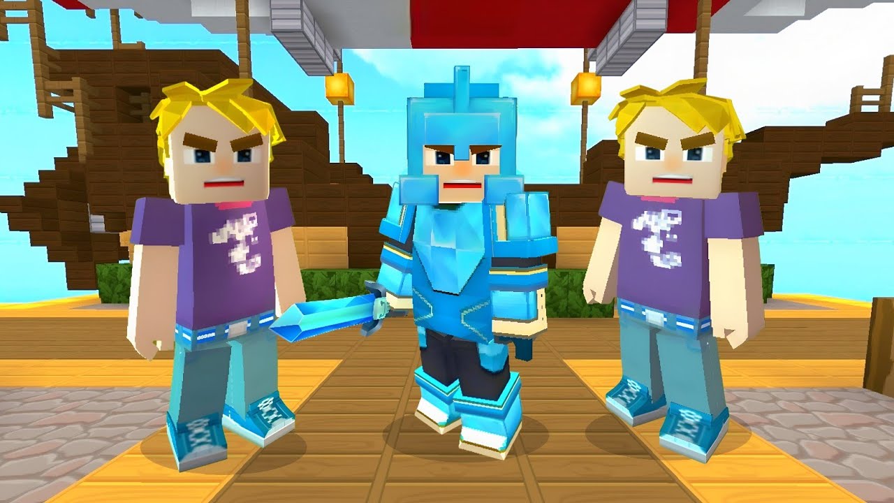 Carrying Noob Team in Bedwars! | Blockman Go Bedwars