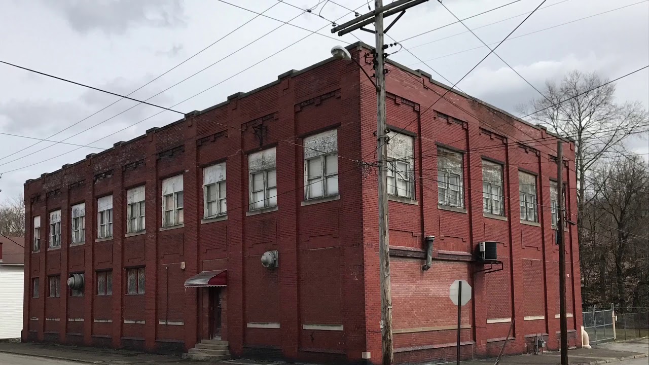 Martins Ferry Ohio and the Old Wheeling-Pitt Steel Mill Ruins