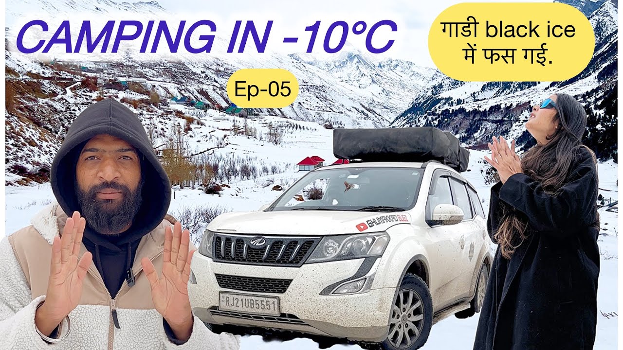 EP-05 WINTER MANALI WITH @Ghumakkadbugz | आखिरी दिन पहुँच गए -10°C बर्फीले रेगिस्तान में|