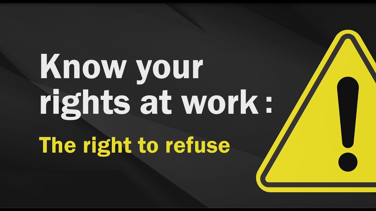 The right to refuse