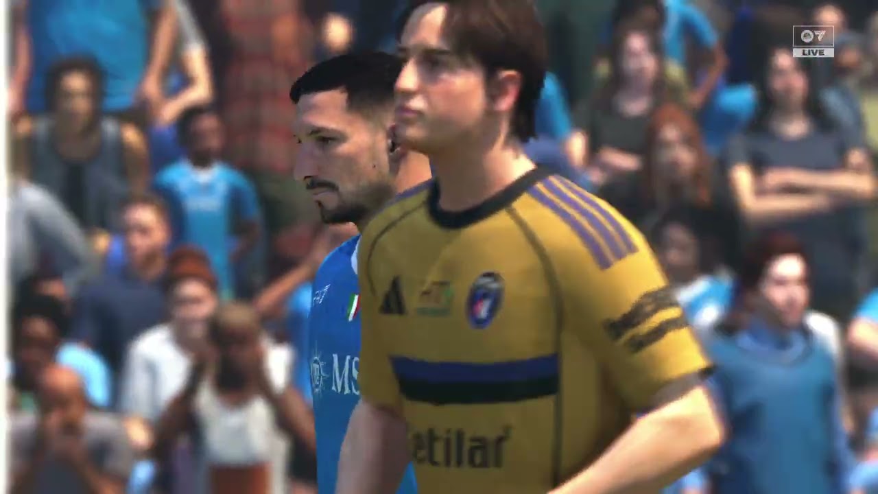 Carriera allenatore Napoli #44 Napoli -Pisa #gameplayita #console #PS5 fc26