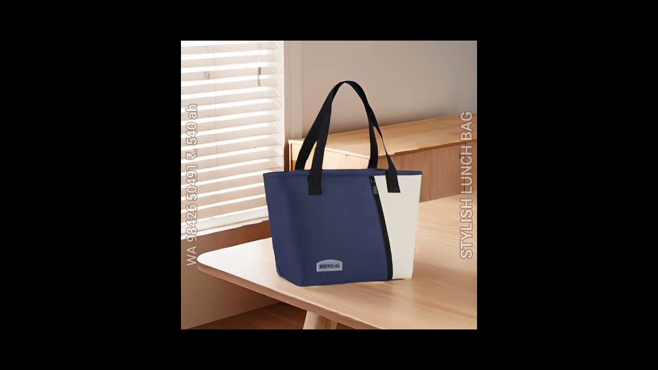 LARGE CAPACITY STYLISH LUNCH BAG