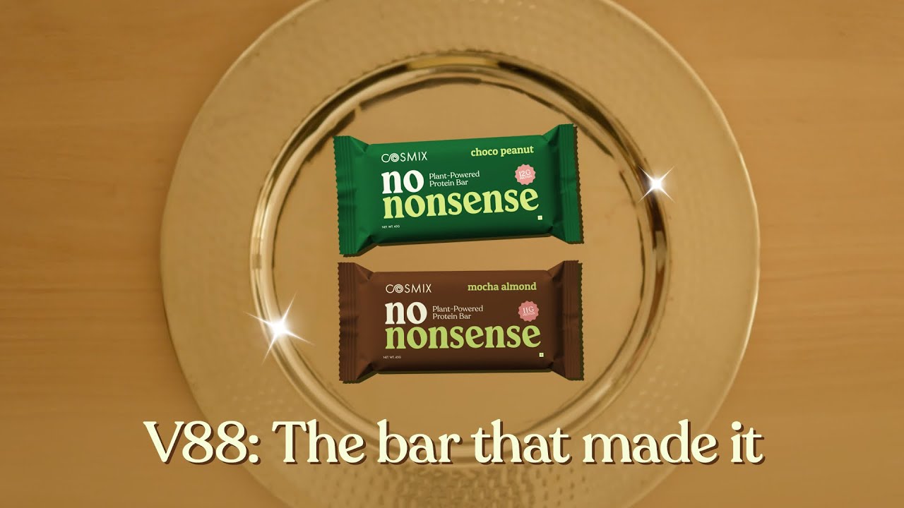 Cosmix No-Nonsense Plant-Powered Protein Bar