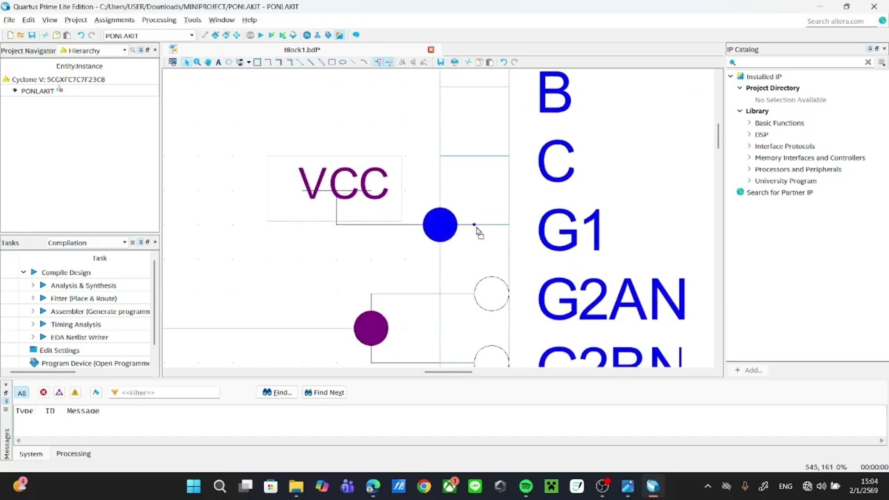 QUARTUS IMPLEMENTATION