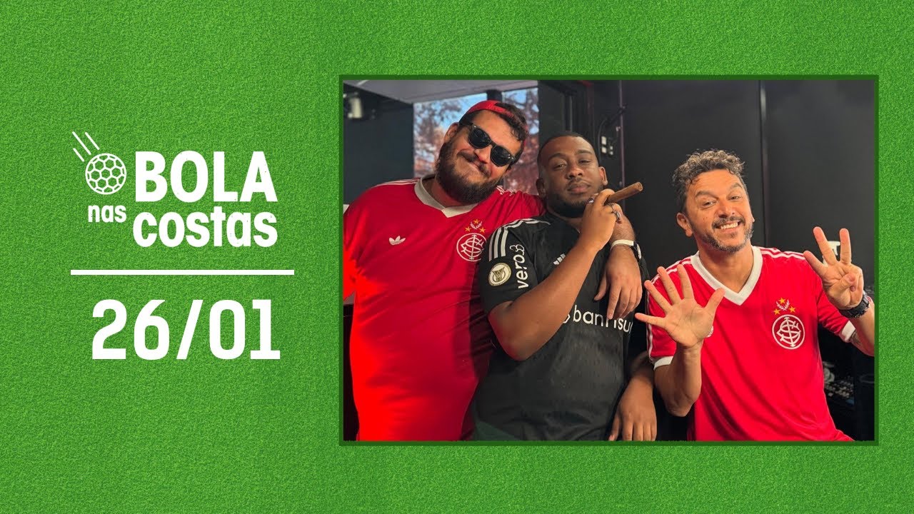 O BOLA NAS COSTAS AO VIVO | ATL TV | 26/01