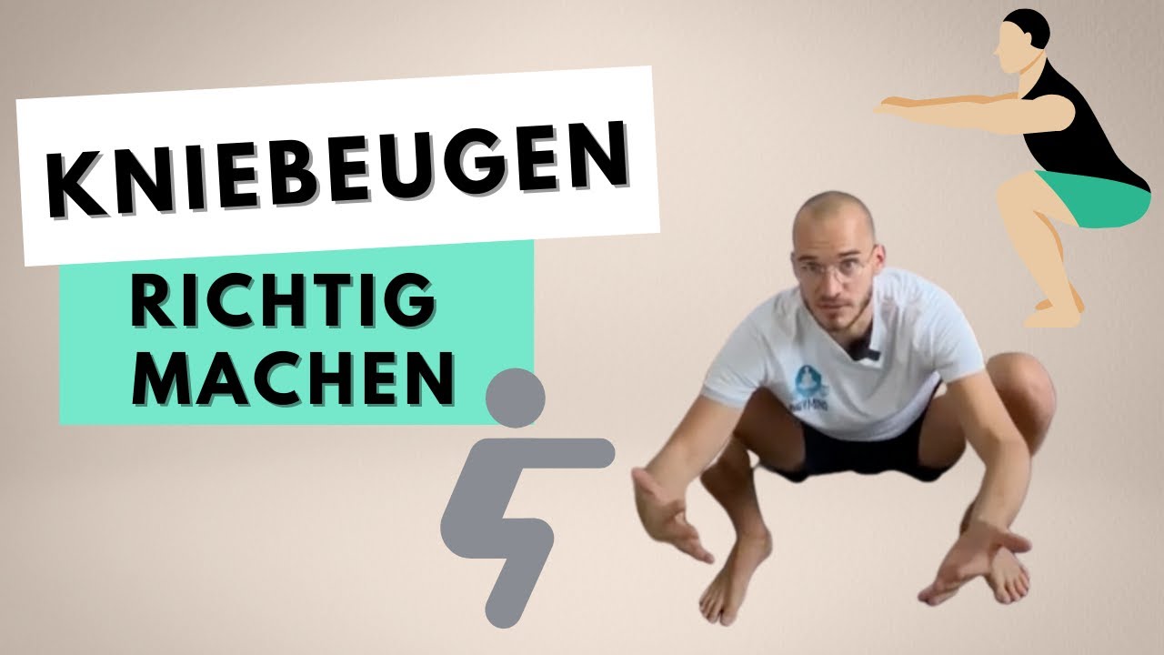 Kniebeuge Ausführung - die richtige Technik lernen