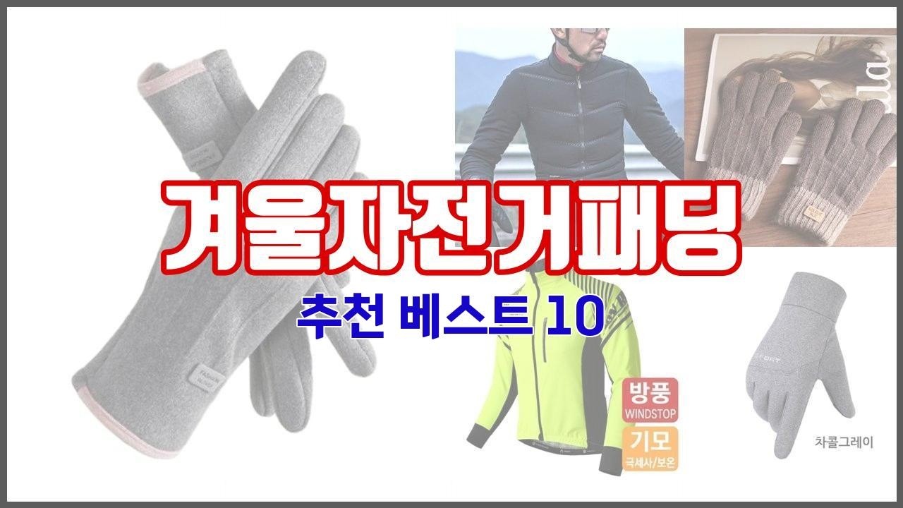 겨울자전거패딩 추천 가격 대비 최고의 상품, 10가지 추천 리스트