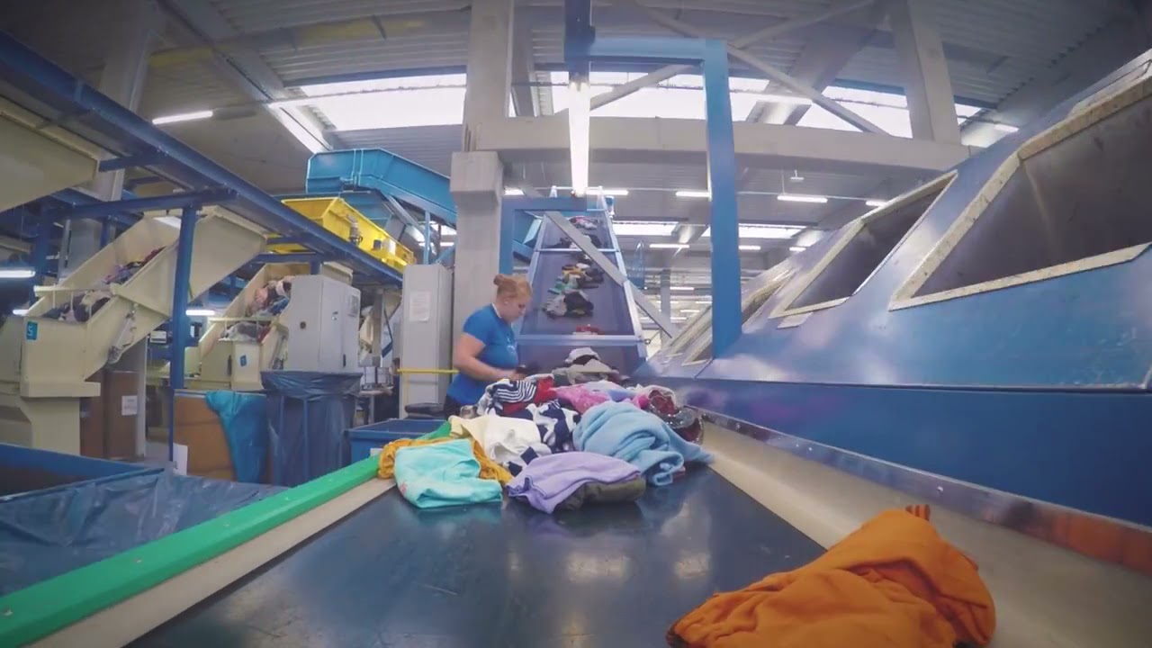 VIVE Textile Recycling: speech sorting system