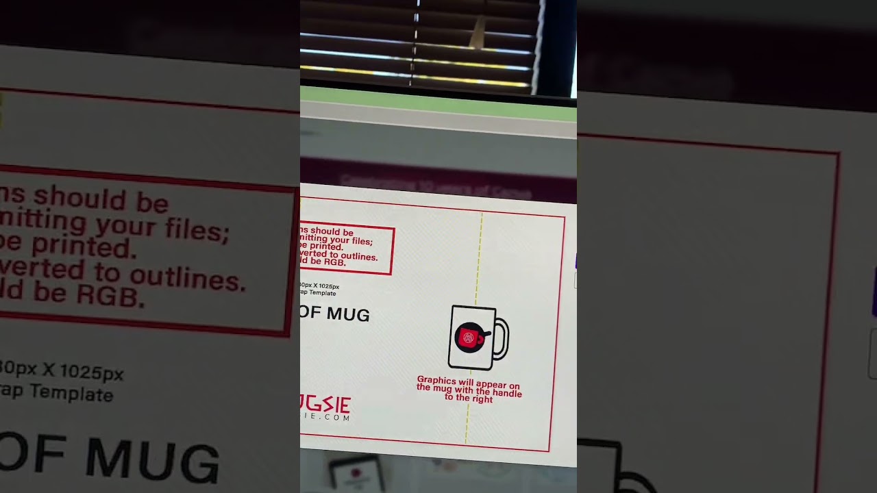 Get the perfect size for mugs every time on Canva