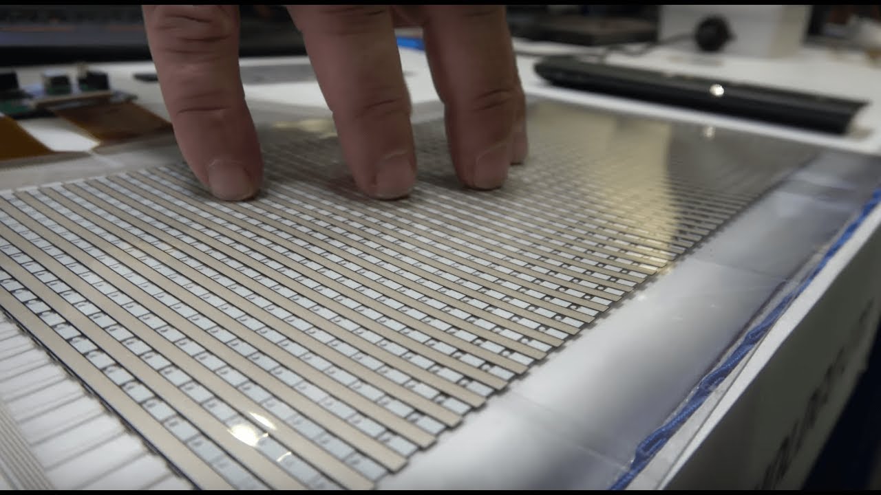 Датчики касания Peratech 3D с измерением силы