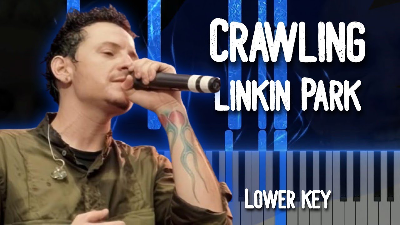 Crawling by Linkin Park - Piano Part Only - Live Version tutorial  - How to Play