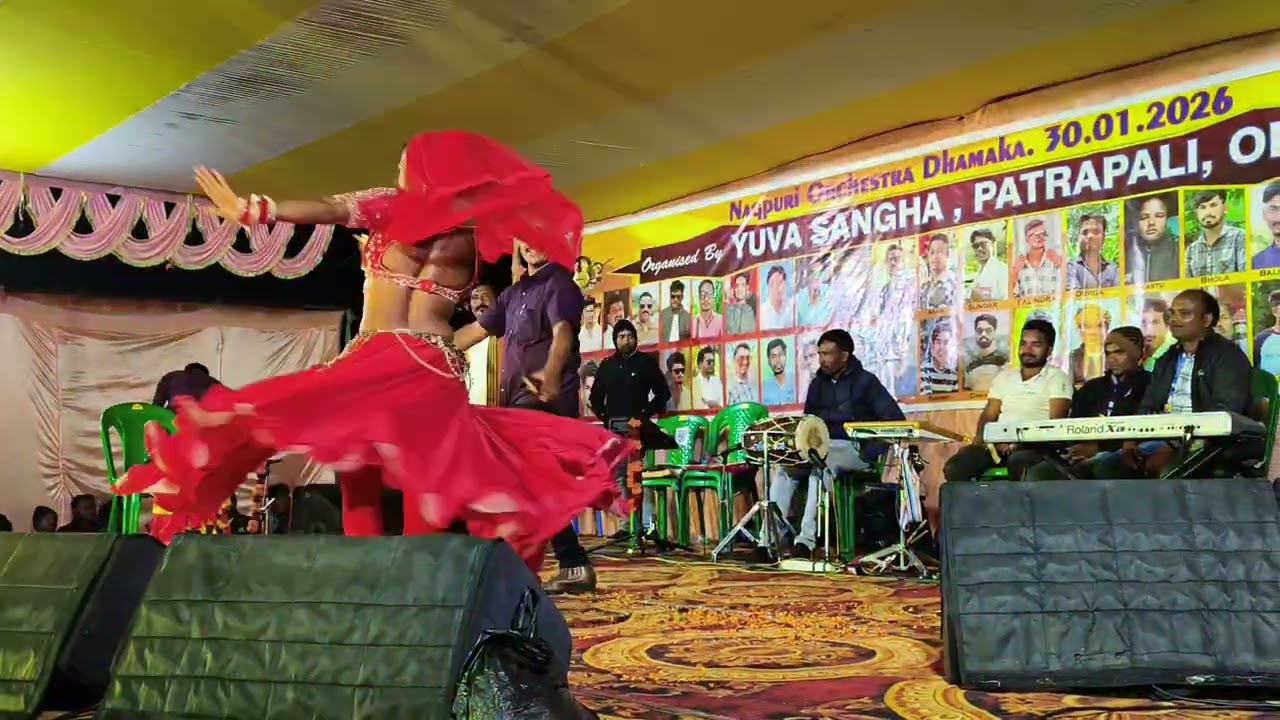 Dancer Mis sarika Nayak Patrapali stag program 30/01/2026 HD video 