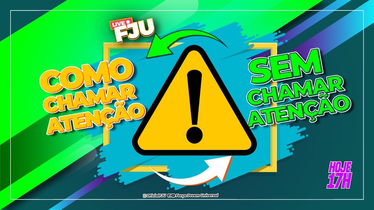 COMO CHAMAR ATENÇÃO,MAS SEM CHAMAR ATENÇÃO?