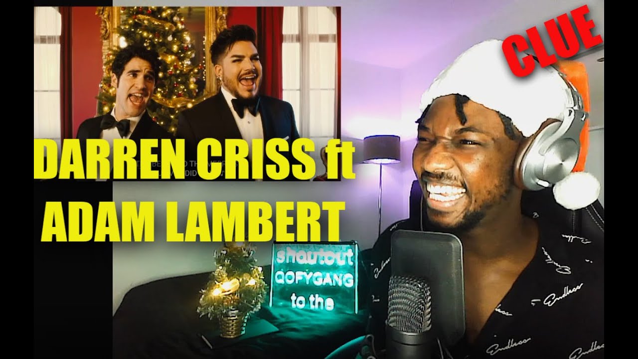 QOFYREACTS To Darren Criss ft. Adam Lambert - (Everybody’s Waitin’ For) The Man With The Bag