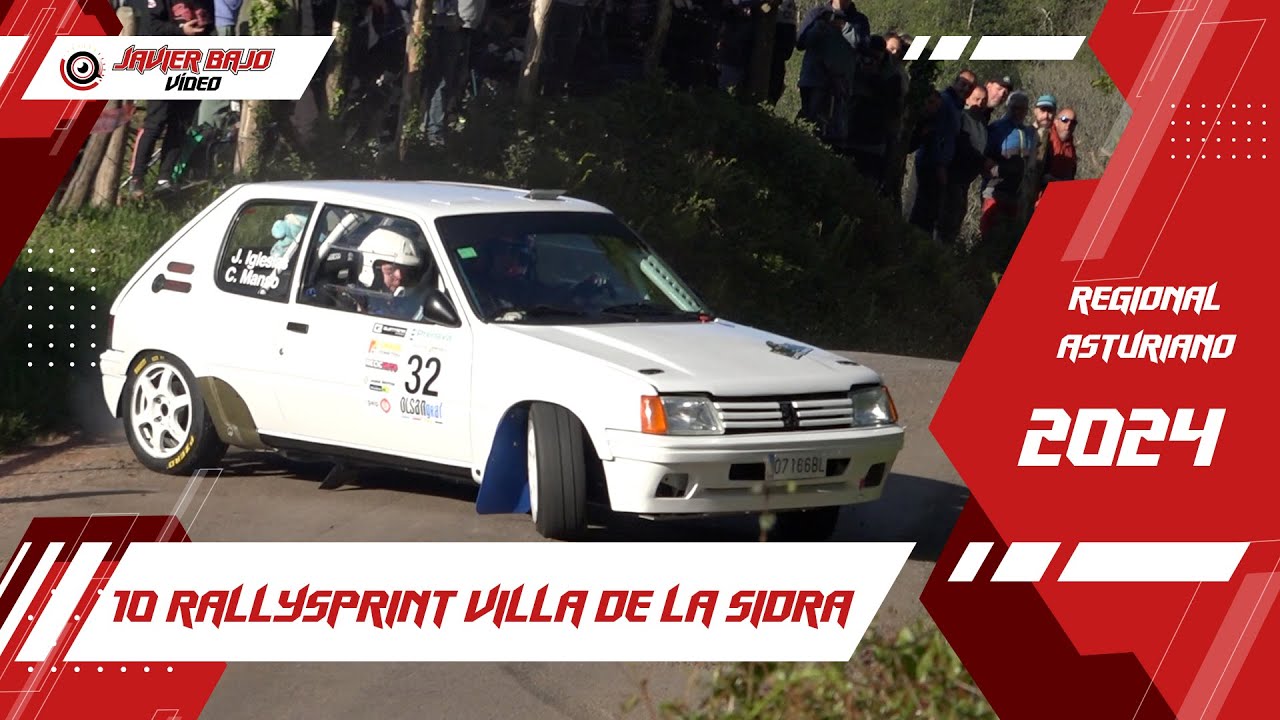 10 Rallysprint Villa de la Sidra 2024 | Show & Mistakes | Javier Bajo Video
