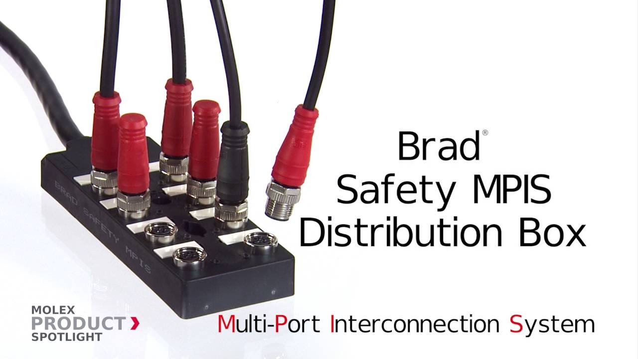 Molex - Product Spotlight - Brad® Safety MPIS Distribution Box