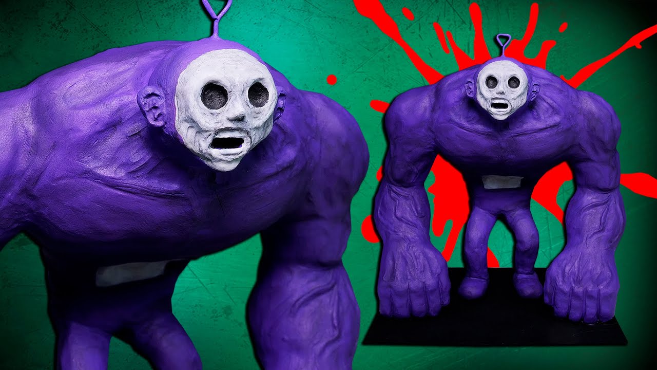 Tinky Tank (Slendytubbies 2 Model) ➤ Polymer Clay Tutorial