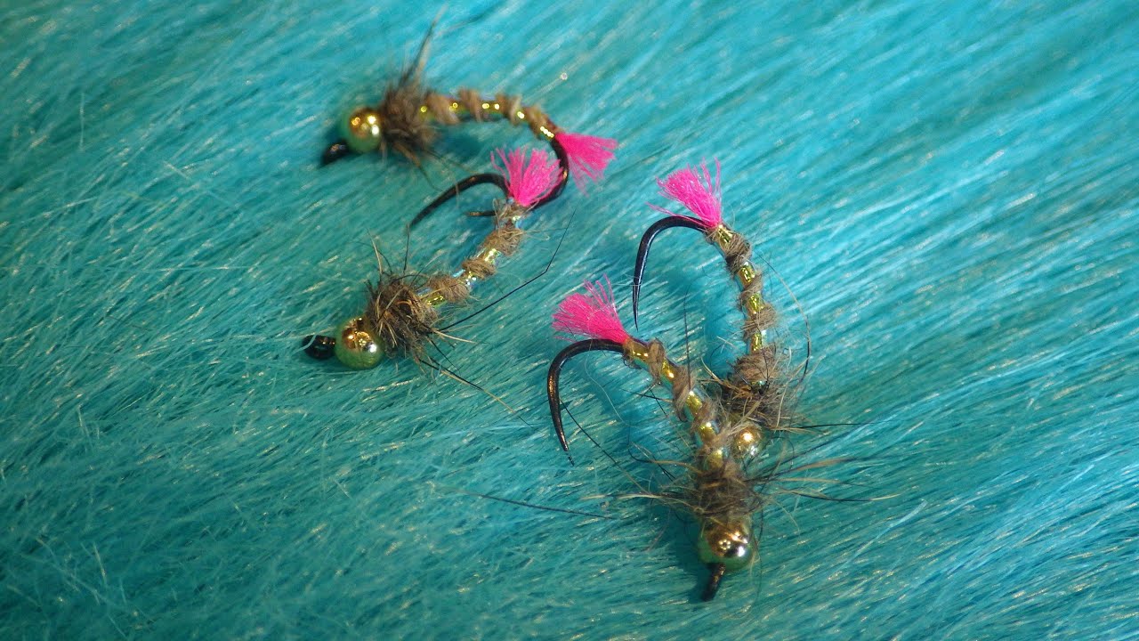 Fly Tying for Beginners No 4 Simple Hare's Ear Grayling Bug