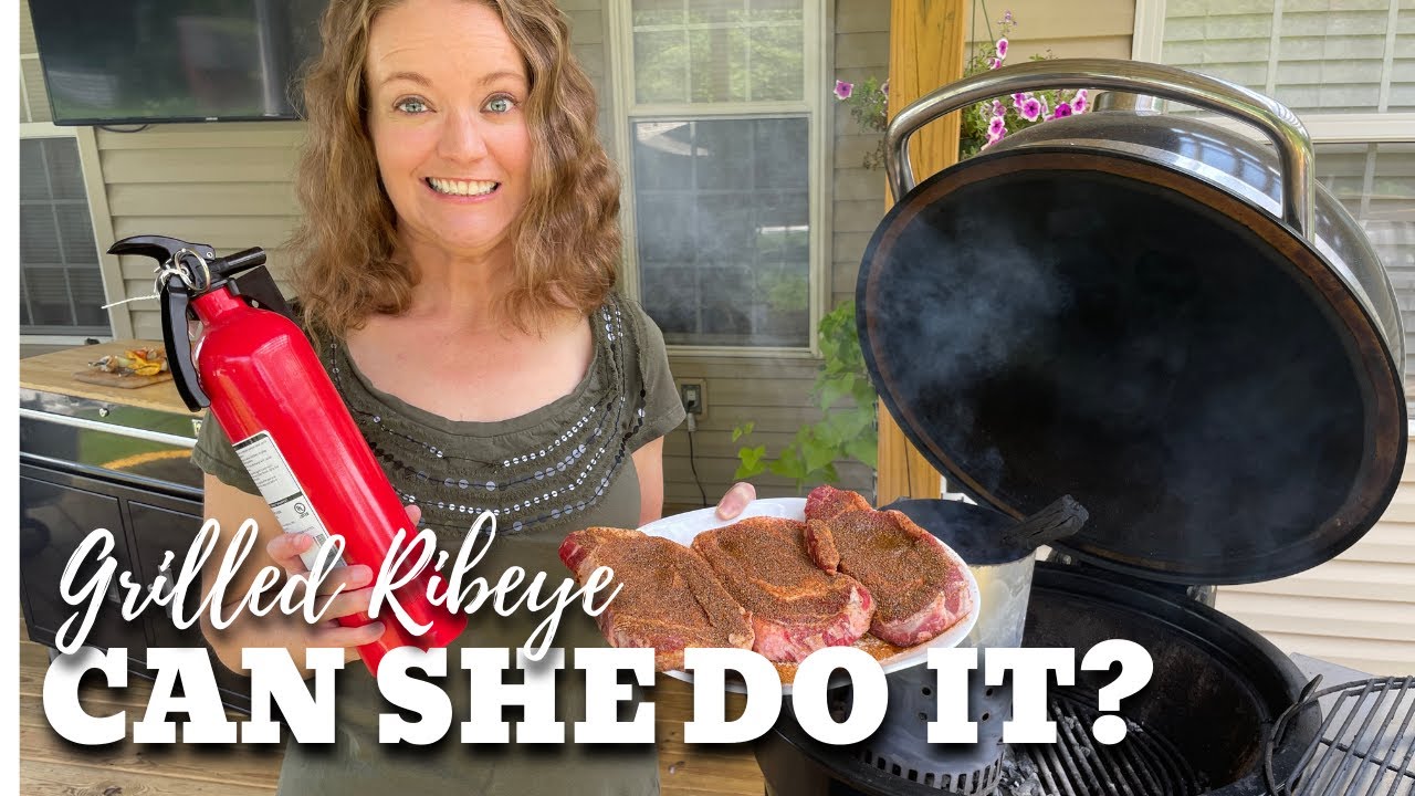 My first time cooking a steak EVER! (Grilling Steak for Beginners)