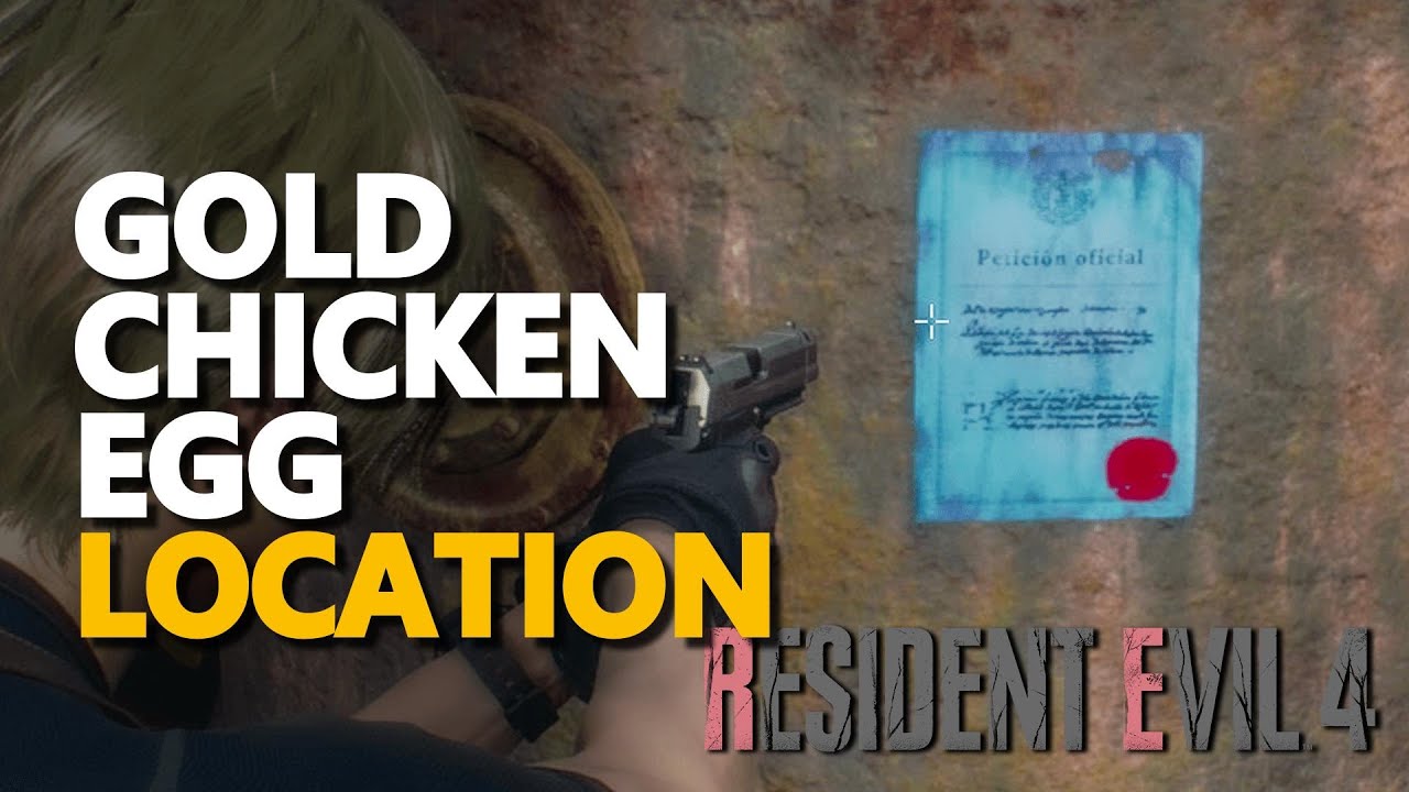RE4 Remake Gold Chicken Egg Location