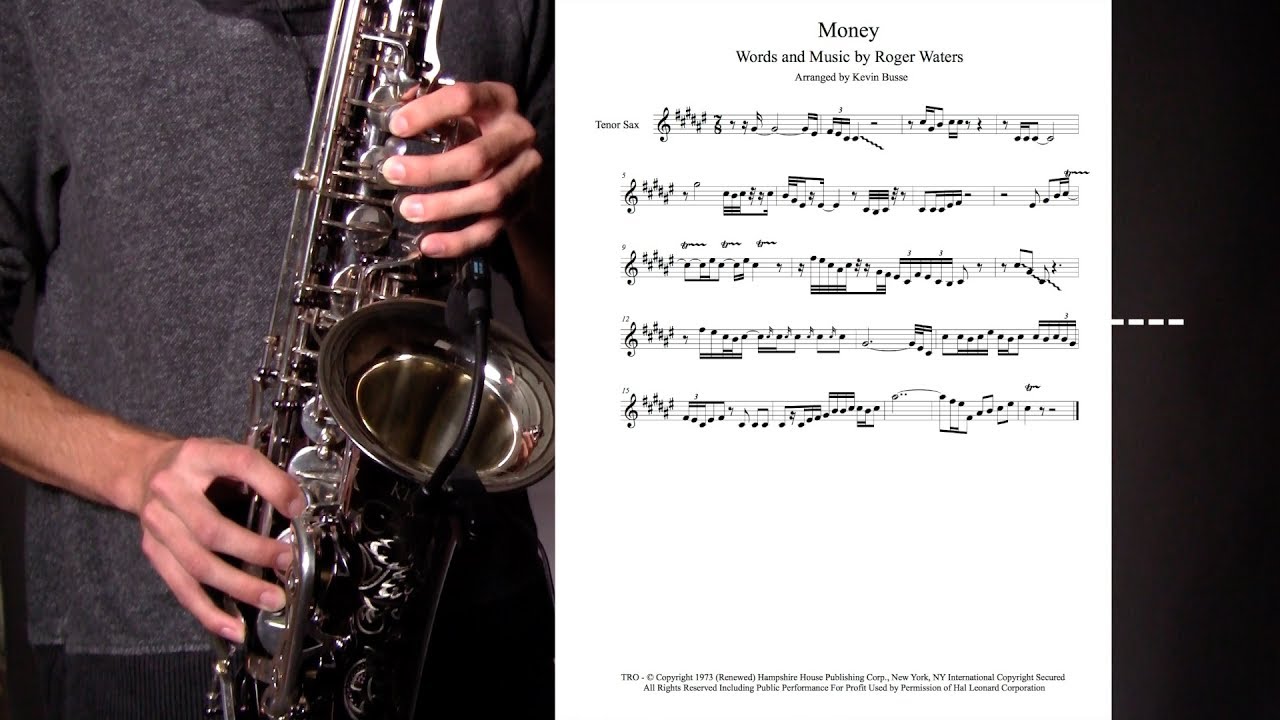 How to Play Money - Pink Floyd Sax Solo