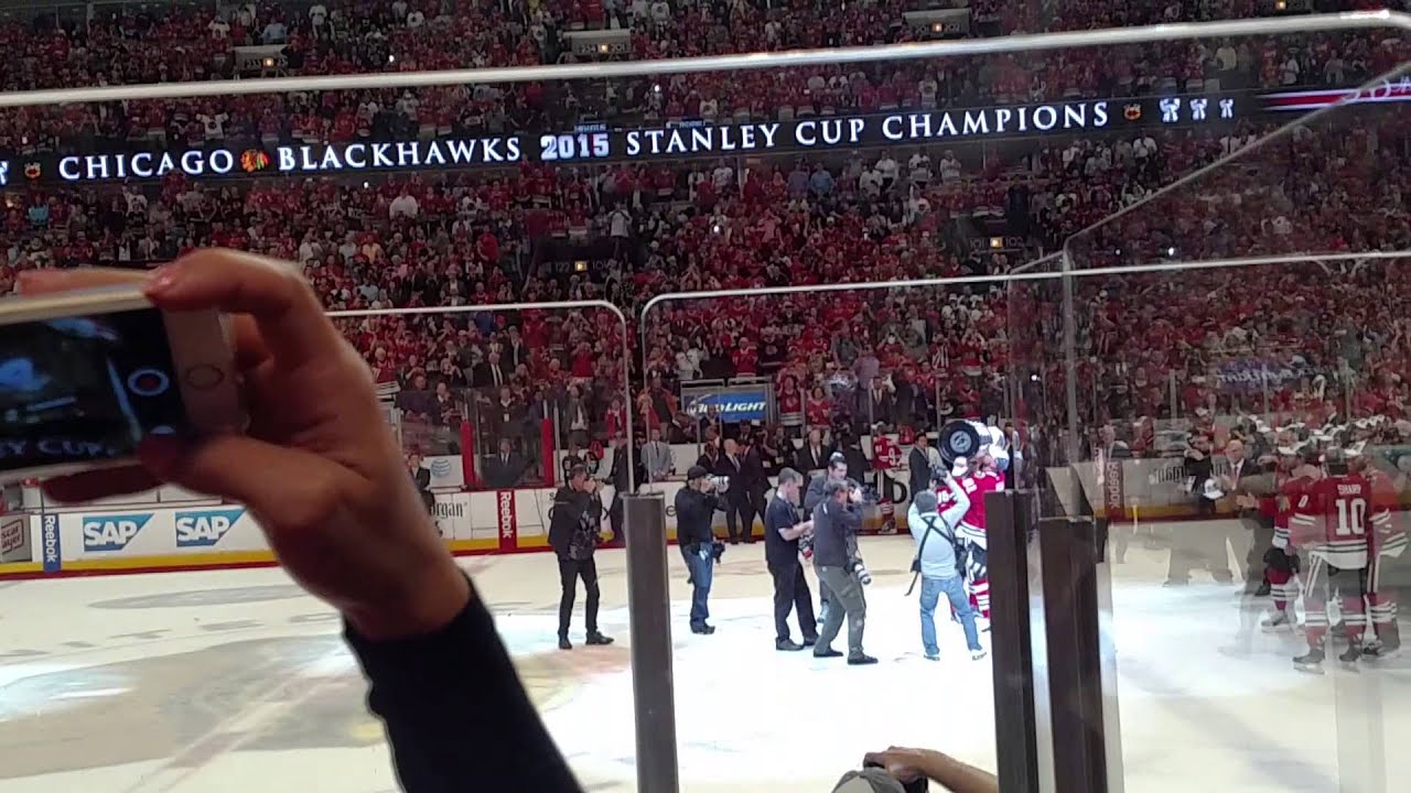 2015 Stanley Cup Presentation & Passing of the Cup w/ the Blackhawks!!