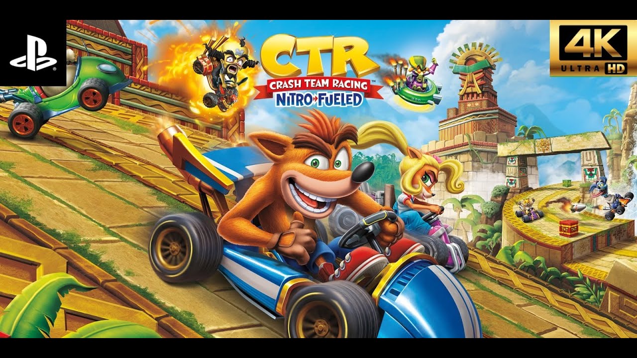 Crash Team Racing Nitro Fueled (PS5) 101% Full Gameplay + CNK race | 4K ⁶⁰ᶠᵖˢ