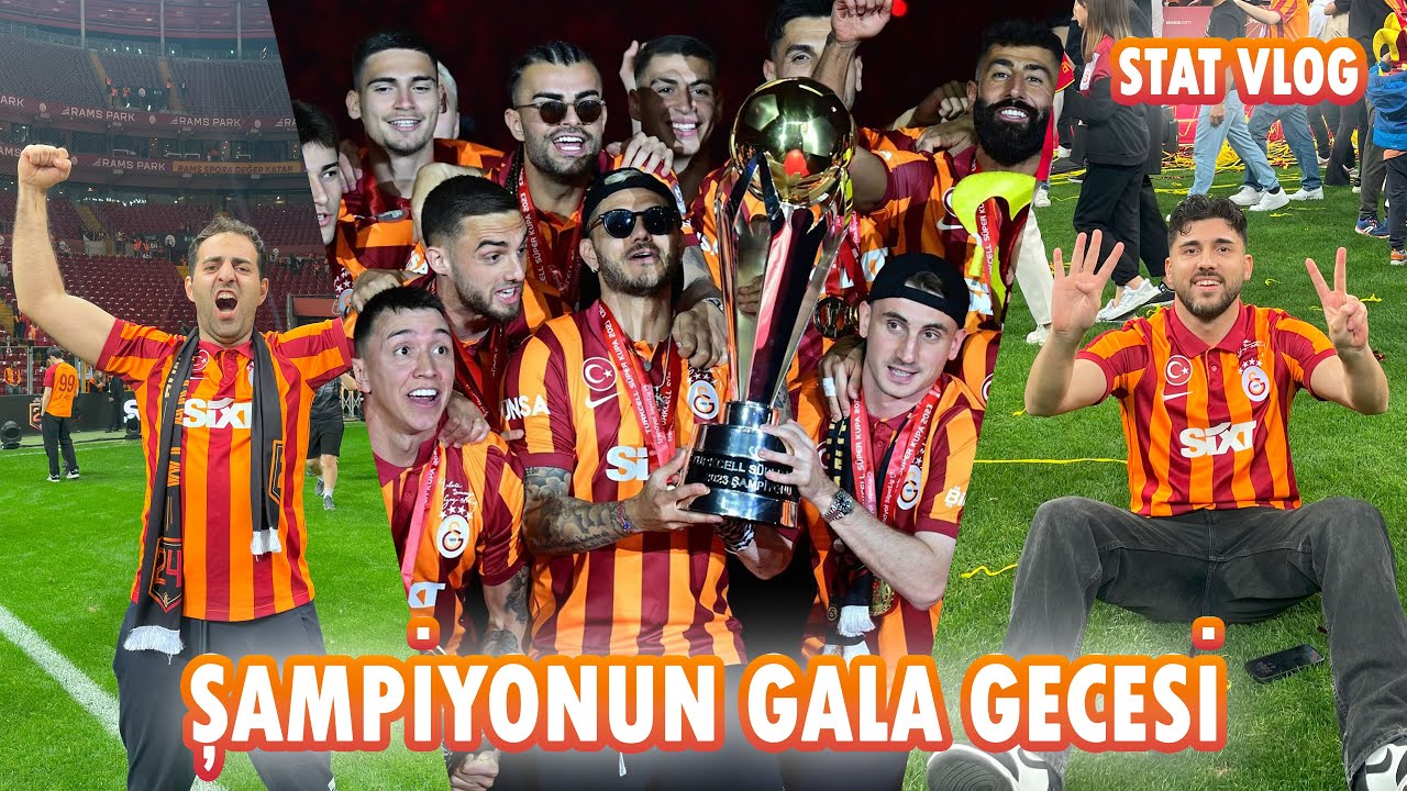 SAHAYA İNDİK! | Şampiyonun Gala Gecesi | Stat Vlog #8