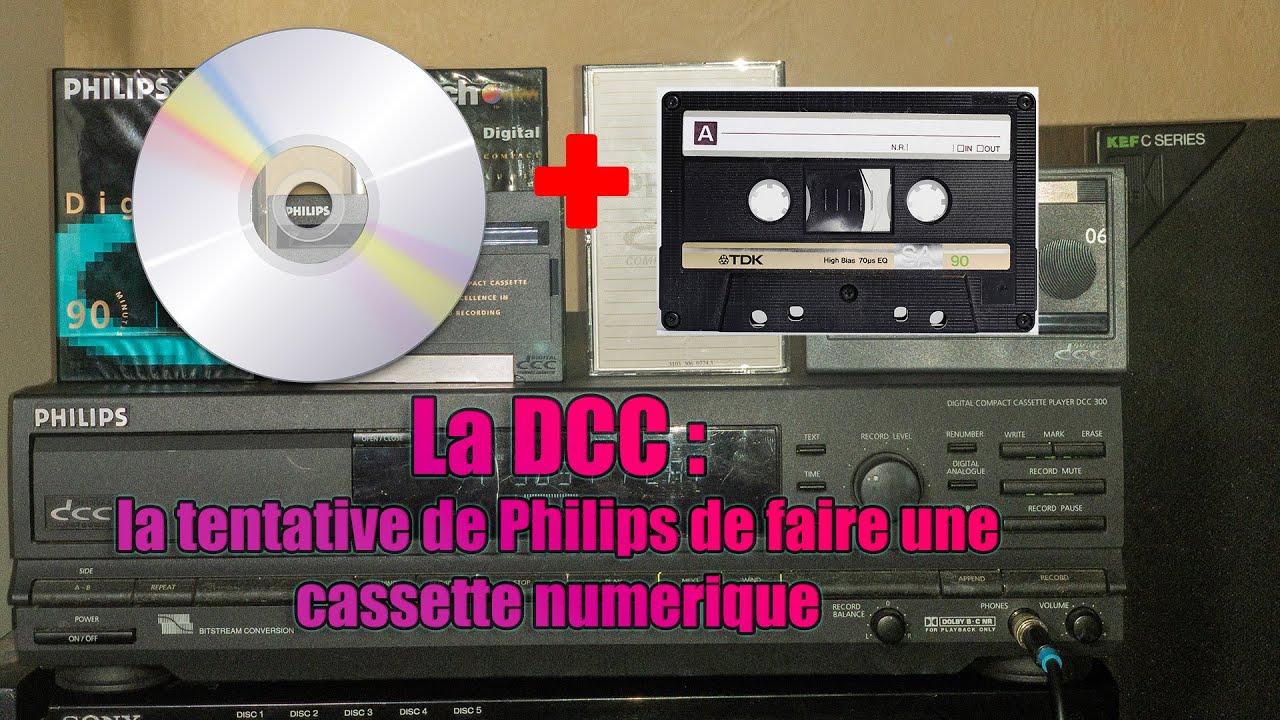 La DCC : l'echec de la cassette numerique grand public