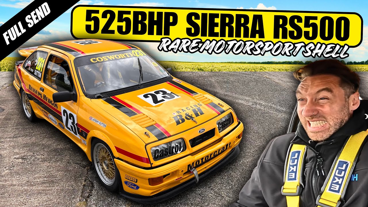 RARE Ford Sierra RS500 Cosworth - 525+ BHP *FULL SEND*