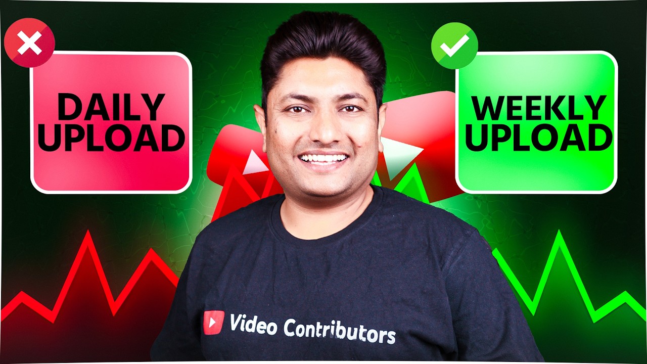 Daily vs Weekly Upload &ndash; What Actually Grows a YouTube Channel?